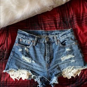 Jean shorts Aeropostale